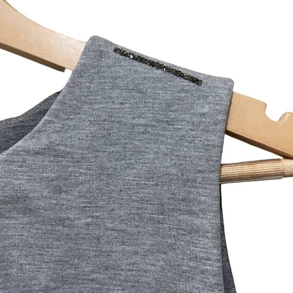 Escada Sport Two Tone Grey Sheath Dress US 6 New with Tags - Picture 7 of 13